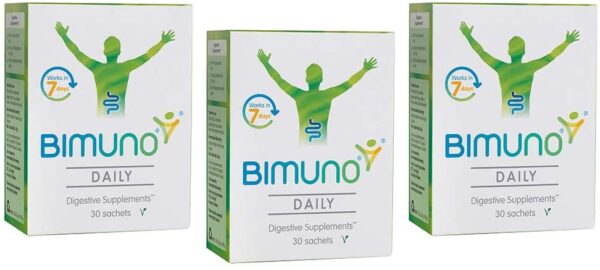 Bimuno Original - Daily Prebiotic Food Supplements. Gut Health Support for Men