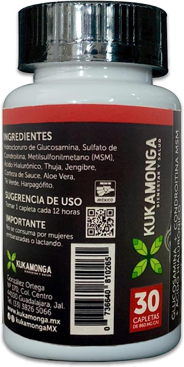 RMFLEX Kukaflex Forte 30 tabletas - Image 2