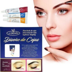 Generic J Denis laminado de cejas kit profesional | planchado de cejas kit permanente